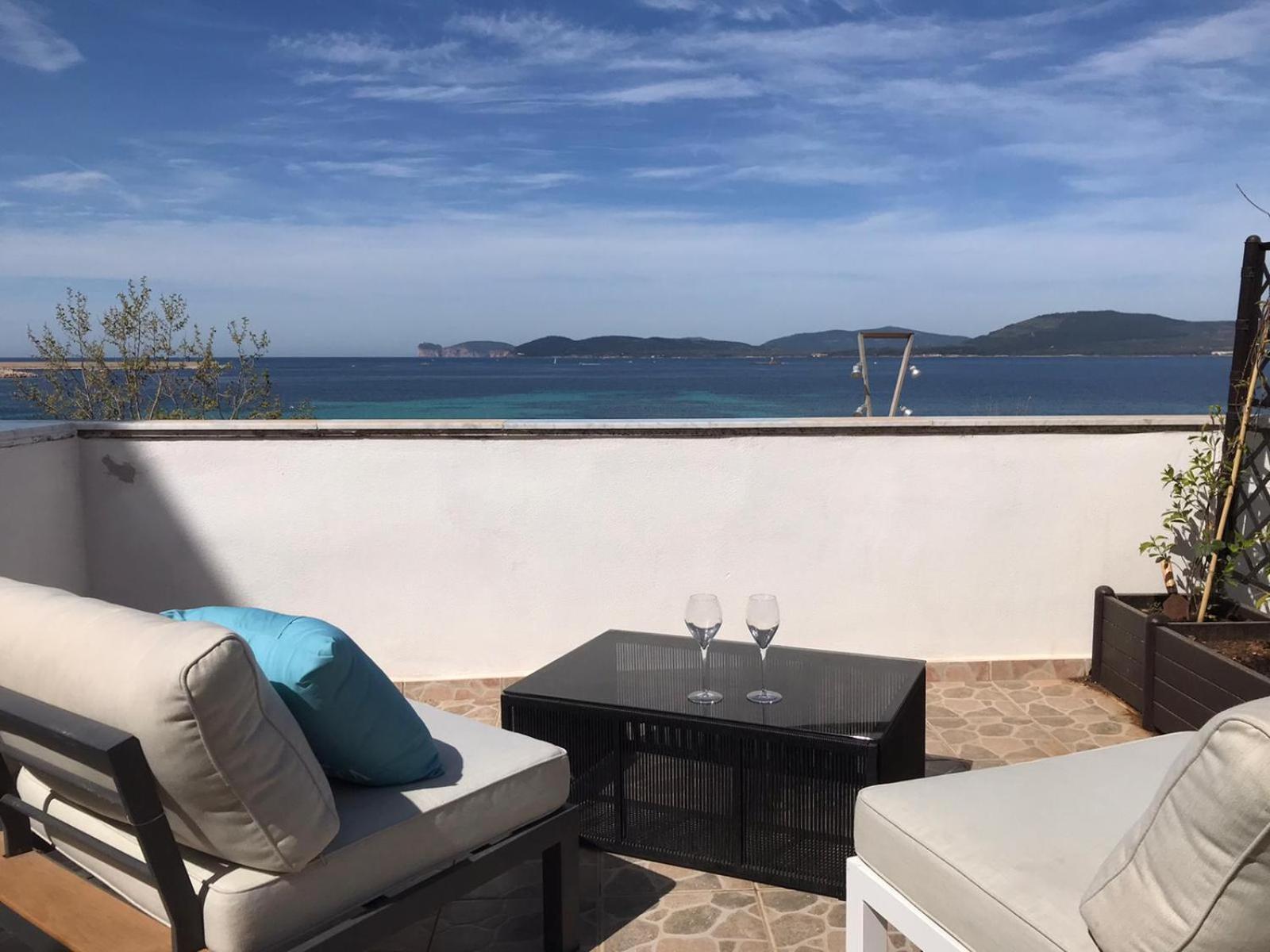 Giosuero Beach Alghero Eksteriør billede